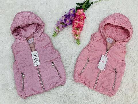 Kamizelka dziewczęca 1424 Mix kolor 3-8