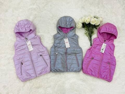 Kamizelka dziewczęca 1425 Mix kolor 4-12