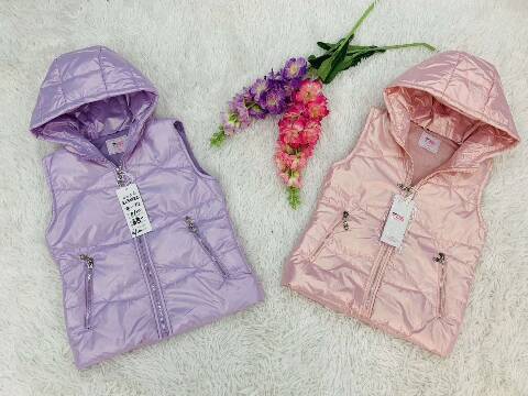 Kamizelka dziewczęca 1427 Mix kolor 4-12 1