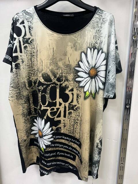 Bluzka damskie 1440 1 kolor M-2XL 1