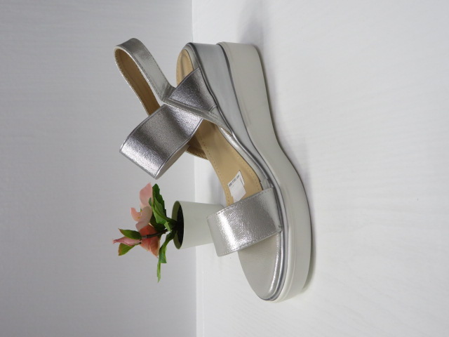 Sandały damskie B-9061 SILVER 36-41 1