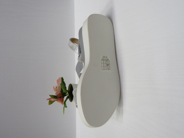 Sandały damskie B-9061 SILVER 36-41 2