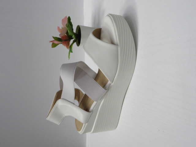 Sandały damskie B-9052 WHITE 36-41