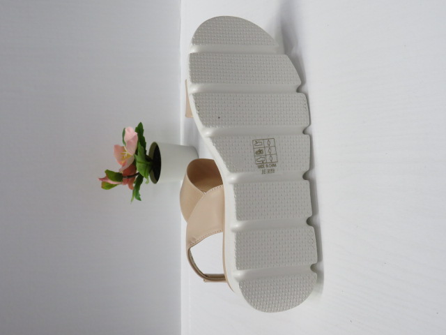 Sandały damskie B-9058 BEIGE 36-41 2