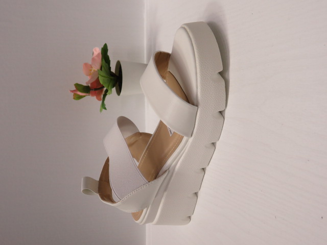 Sandały damskie B-9058 WHITE 36-41