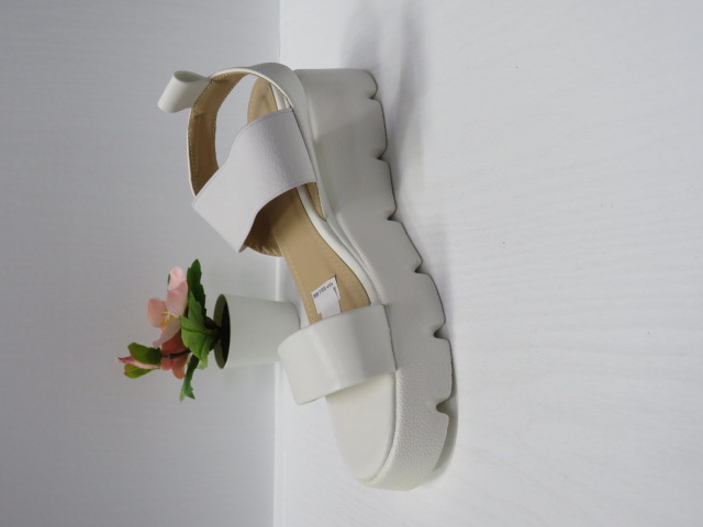 Sandały damskie B-9058 WHITE 36-41 1