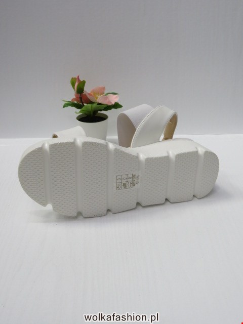 Sandały damskie B-9058 WHITE 36-41 2