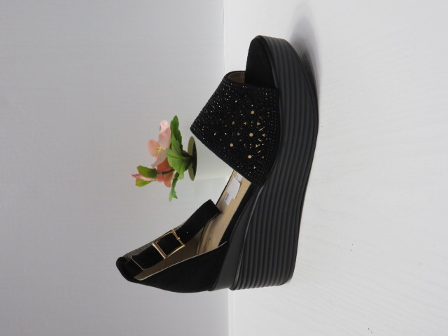 Czółenka damskie B-9054 BLACK 36-41