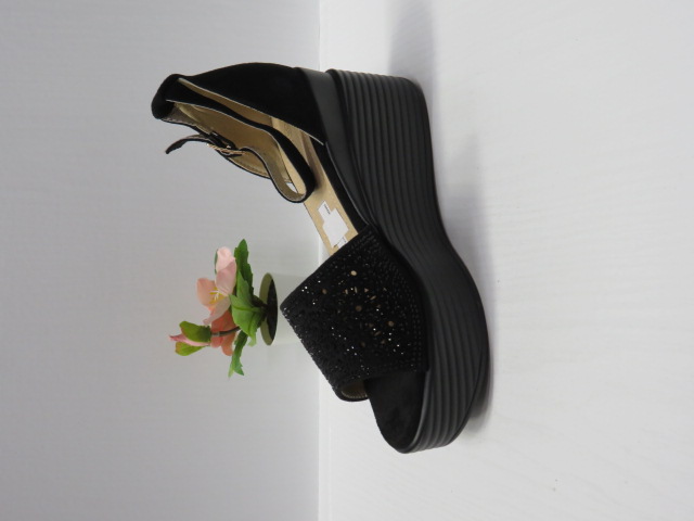 Czółenka damskie B-9054 BLACK 36-41 1