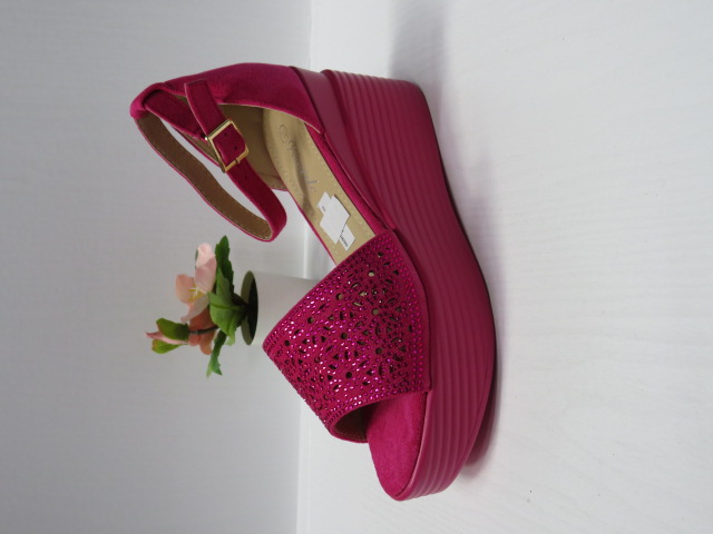 Czółenka damskie B-9054 FUCHSIA 36-41