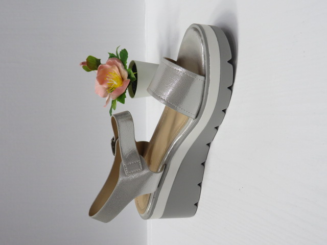 Sandały damskie B-9060 SILVER 36-41 1