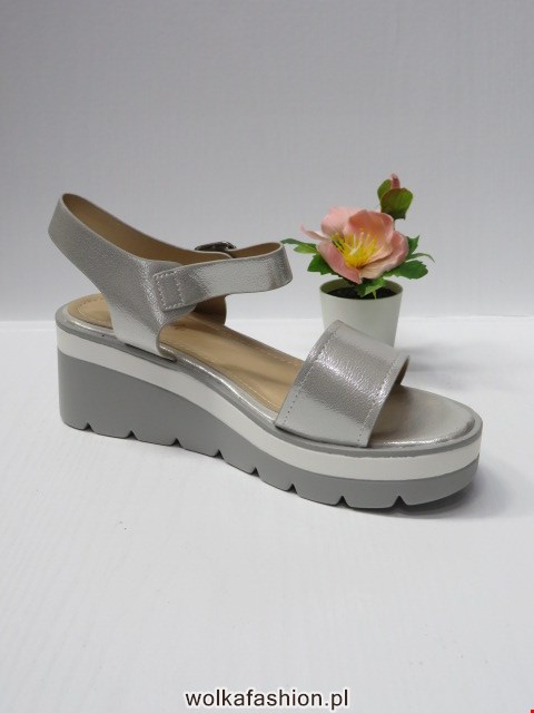 Sandały damskie B-9060 SILVER 36-41 1