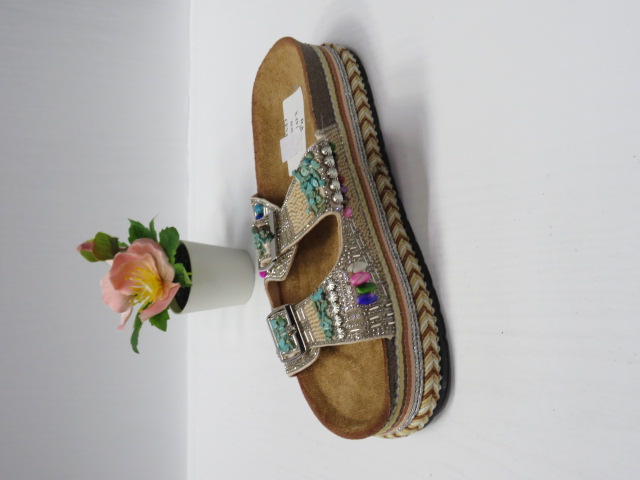 Klapki Damskie X-19 BEIGE 36-41 1