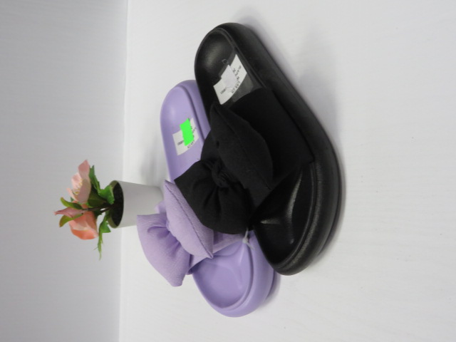 Klapki Damskie W07 BLACK/PINK/PURPLE/WHITE/BEIGE 36-41