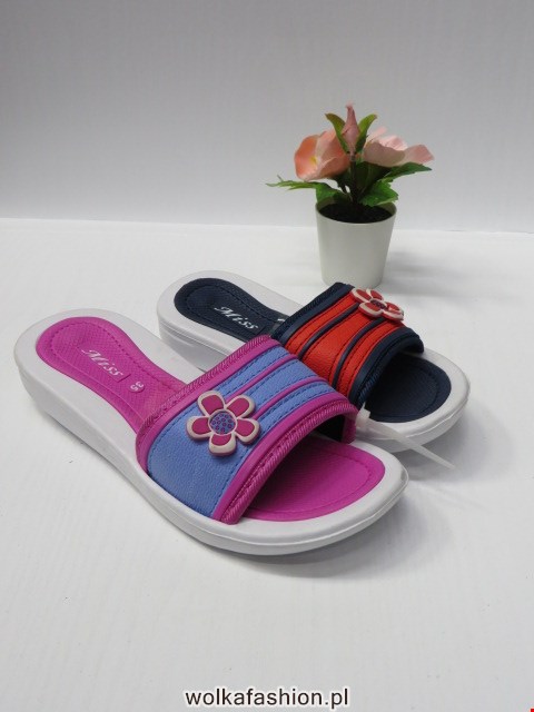 Kapcie Dziecięce HC617-6 WHITE-FUXIA/WHITE-BLACK/WHITE-NAVY/WHITE-BLUE 30-35 1
