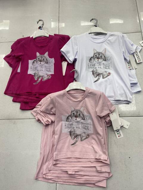 Bluzka dziewczęca 1588 1 kolor 4-14