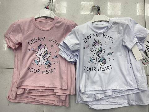 Bluzka dziewczęca 1589 1 kolor 4-14