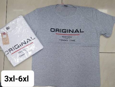 Bluzki męskie 1597 Mix 3 kolor 3XL-6XL (towar tureckie) 1