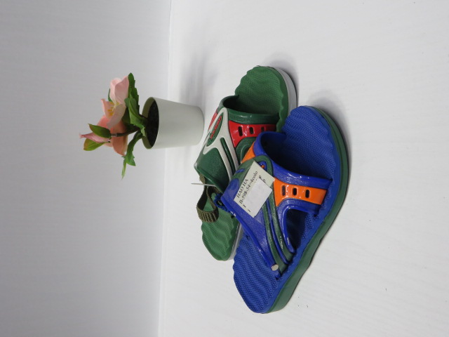 Kapcie Dziecięce B-598-54 BLACK/NAVY/BLUE/GREEN 24-29