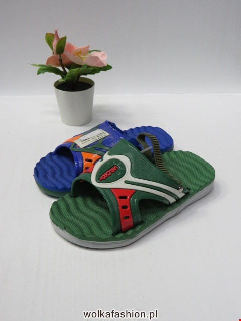 Kapcie Dziecięce B-598-54 BLACK/NAVY/BLUE/GREEN 24-29 1