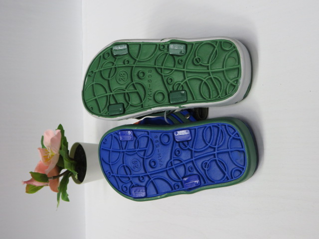 Kapcie Dziecięce B-598-54 BLACK/NAVY/BLUE/GREEN 24-29 2