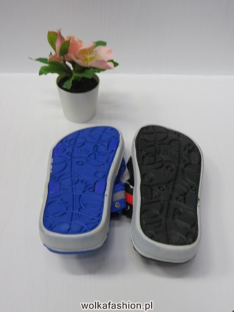 Kapcie Dziecięce B-598-56 BLACK/NAVY/BROWN 24-29 2