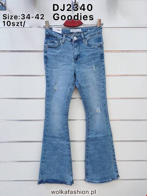 Jeansy damskie DJ2340 1 kolor 34-42
