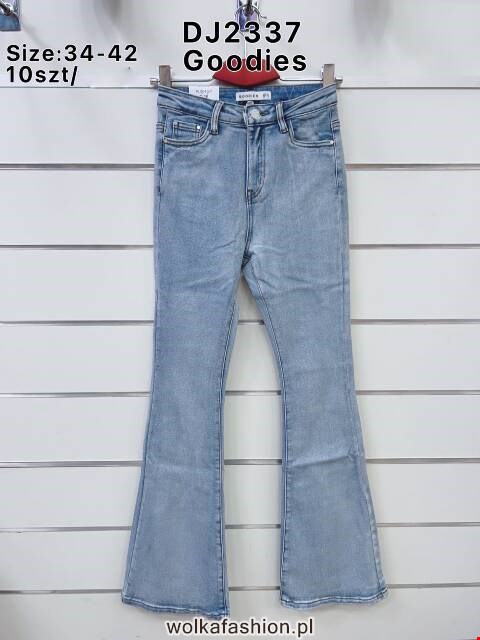 Jeansy damskie DJ2337 1 kolor 34-42