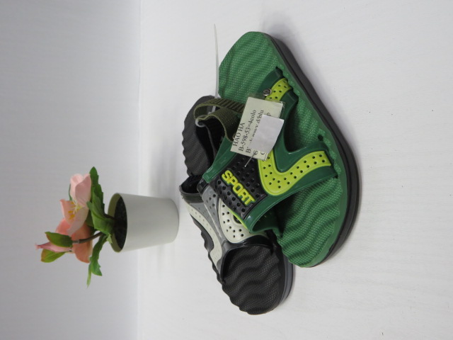 Kapcie Dziecięce B-598-53 BLACK/NAVY/D.BLUE/GREEN 24-29