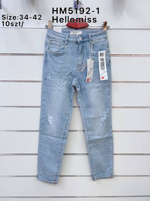 Jeansy damskie HM5192-1 1 kolor 34-42