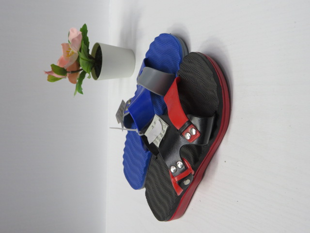 Kapcie Dziecięce B-598-8 BLACK/NAVY/BROWN/BLUE 30-35 1