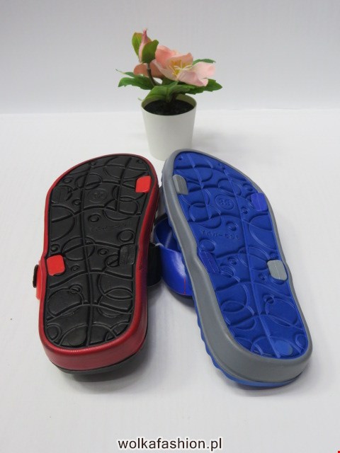 Kapcie Dziecięce B-598-8 BLACK/NAVY/BROWN/BLUE 30-35 2