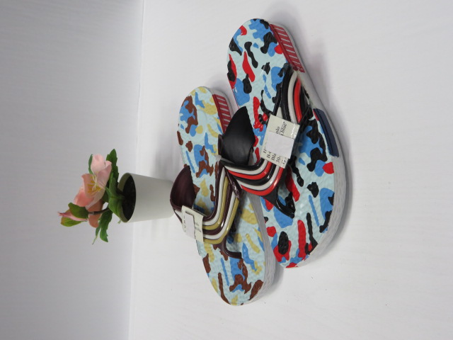 Kapcie Dziecięce B-018-5 BLACK/BROWN/BLUE 30-35