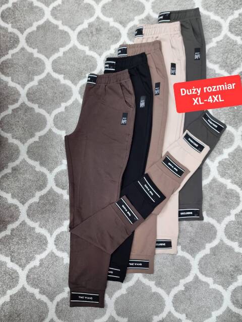 Spodnie damskie 1668 Mix kolor XL-4XL 1