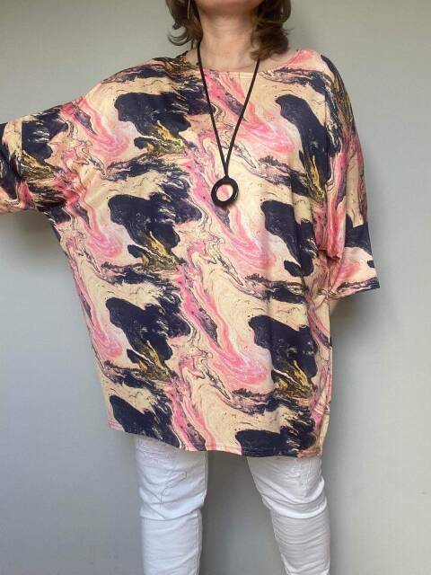 Tunika damskie 1734 Mix kolor Standard (towar polskie) 1