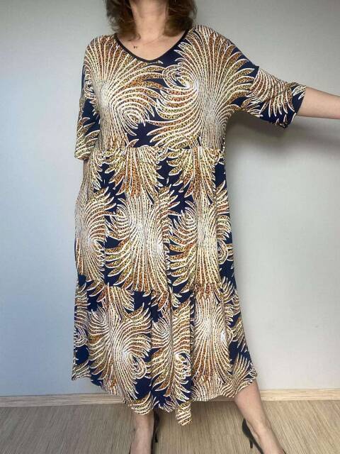 Sukienka damskie 1741 Mix kolor Standard (towar polskie) 1