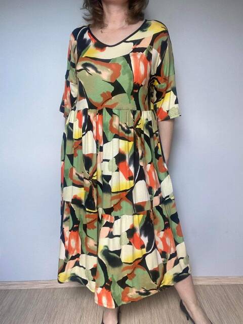 Sukienka damskie 1742 Mix kolor Standard (towar polskie) 1