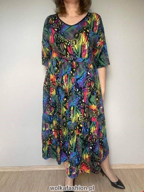 Sukienka damskie 1743 Mix kolor Standard (towar polskie) 1