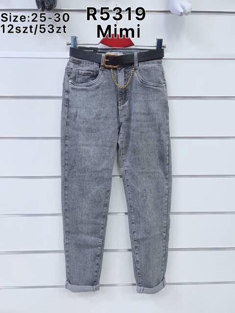 Jeansy damskie R5319 1 kolor 25-30