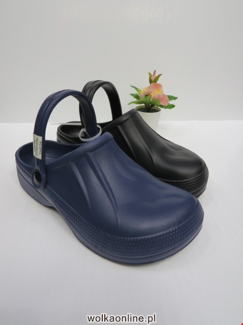 Kapcie Męskie 1601W BLACK/GREY/NAVY 37-42