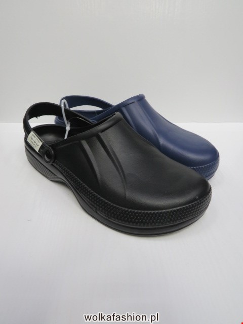 Kapcie Męskie 1604V BLACK/GREY/NAVY 47-49 1