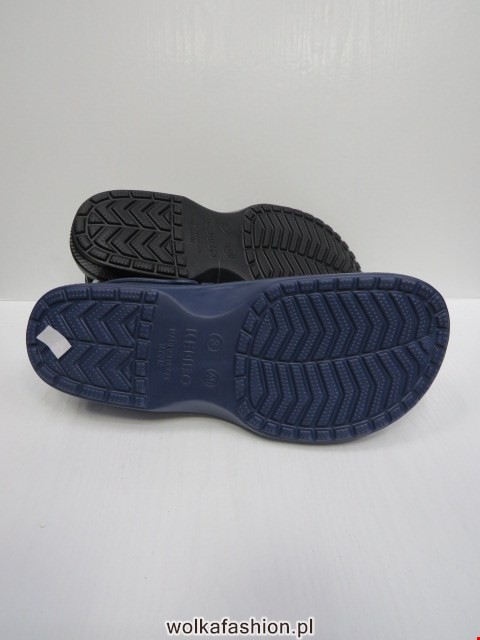 Kapcie Męskie 1604V BLACK/GREY/NAVY 47-49 2