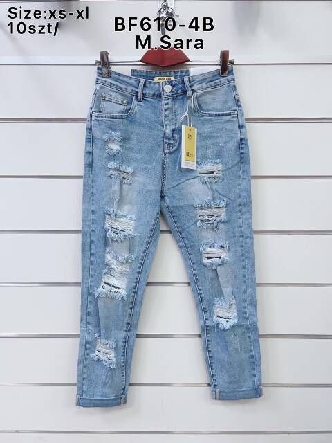 Jeansy damskie BF610-4B 1 Kolor XS-XL 1