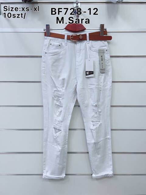 Jeansy damskie BF728-12 1 Kolor XS-XL 1