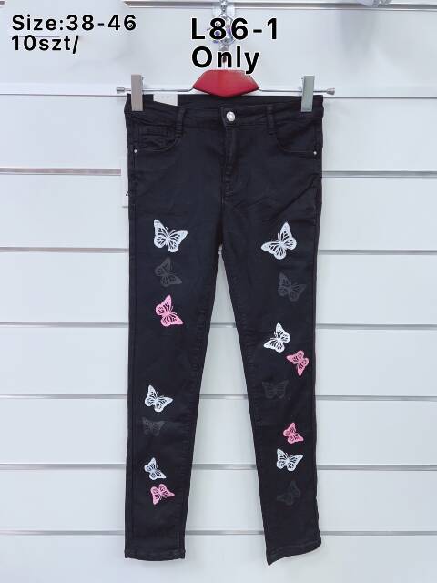 Jeansy damskie LC86-1 1 Kolor 38-46 1