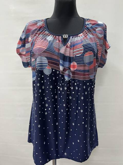 Bluzka damskie 3040 1 kolor 46-52 (towar polskie)