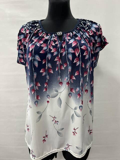 Bluzka damskie 3042 1 kolor 46-52 (towar polskie)