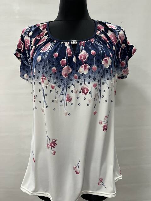 Bluzka damskie 3044 1 kolor 46-52 (towar polskie)