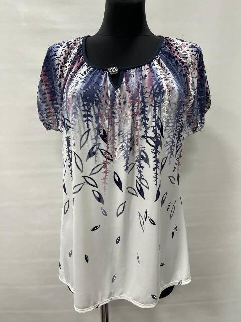 Bluzka damskie 3047 1 kolor 46-52 (towar polskie)