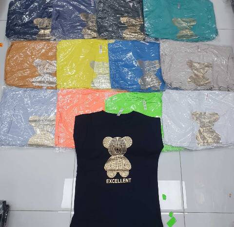 Bluzka damska Tureckie 3111 Mix Kolor M-XL 1